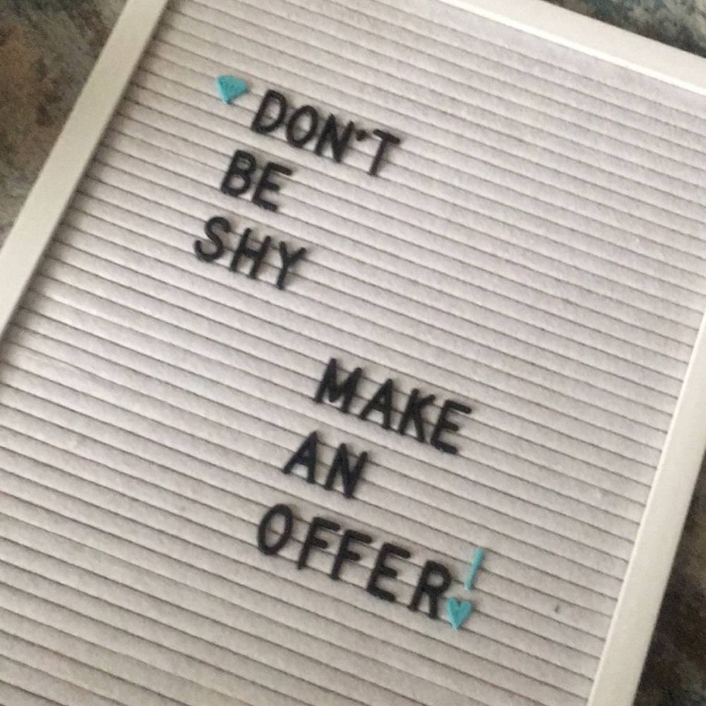 Make an offer!